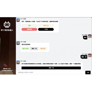 ‌笋丁网页自动回复机器人V3.0.0（免授权版）源码
